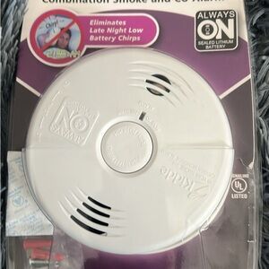 NEW dual Smoke & Carbon Monoxide Alarm with Sealed Battery $20